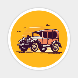 old classic car Magnet